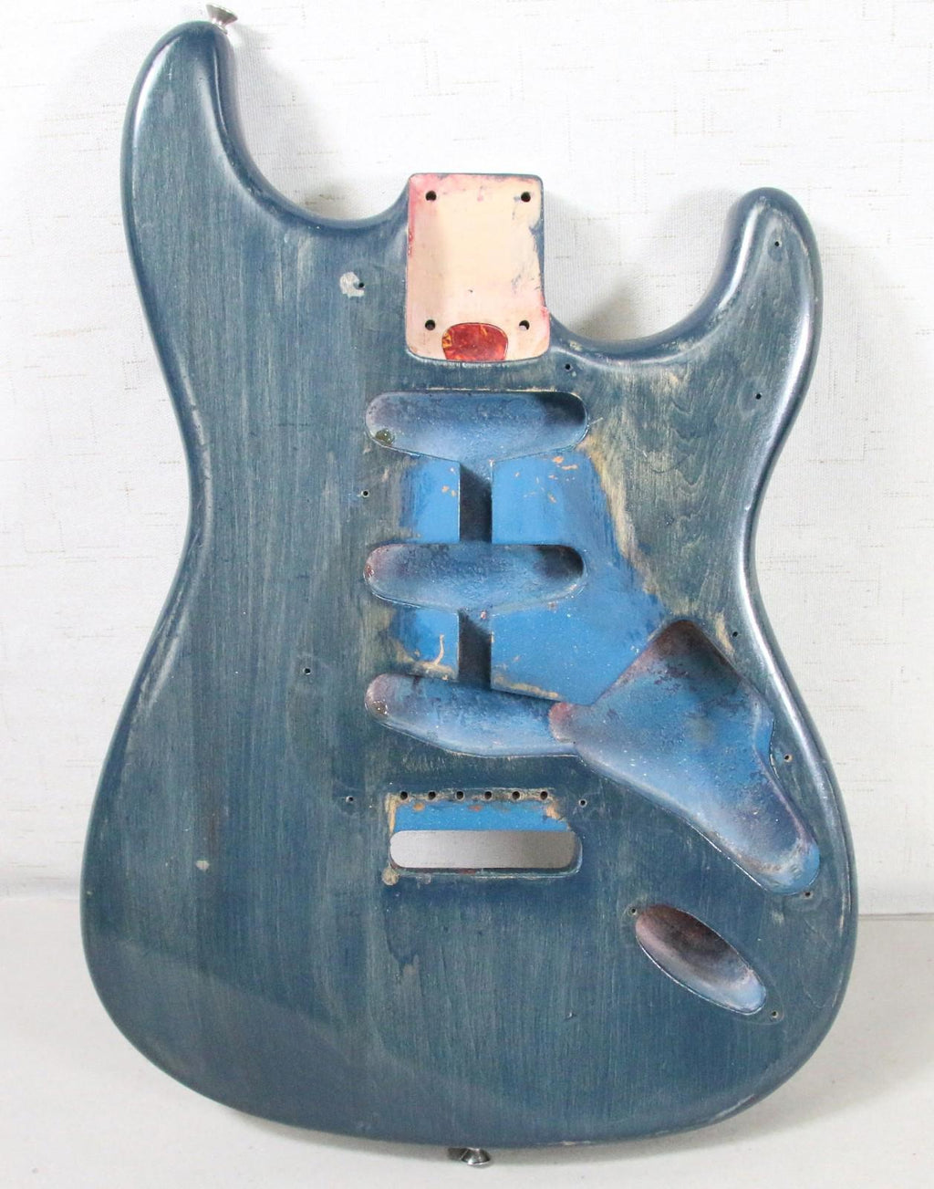 Fender Squier 80's SSS Routed Stratocaster Solid Wood Guitar Body READ DESCRIPT