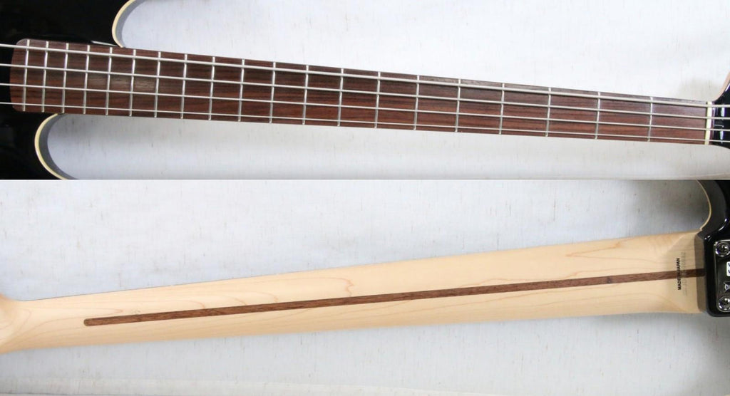 Fender Aerodyne Jazz Bass 2018 Made in Japan Black 4-String Electric Bass NICE!