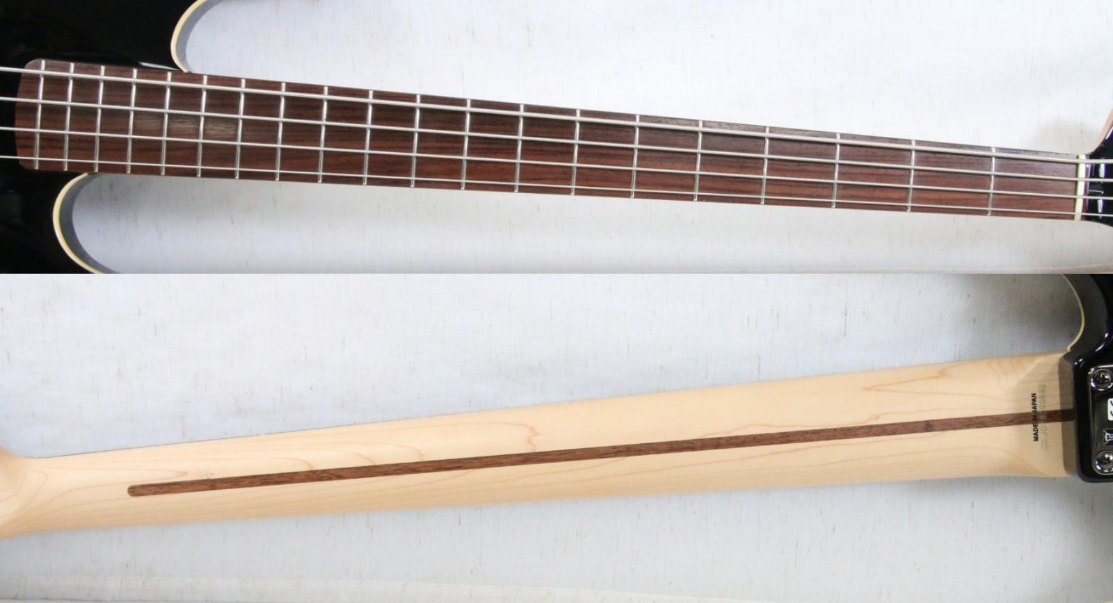 Fender Aerodyne Jazz Bass 2018 Made in Japan Black 4-String Electric Bass NICE!
