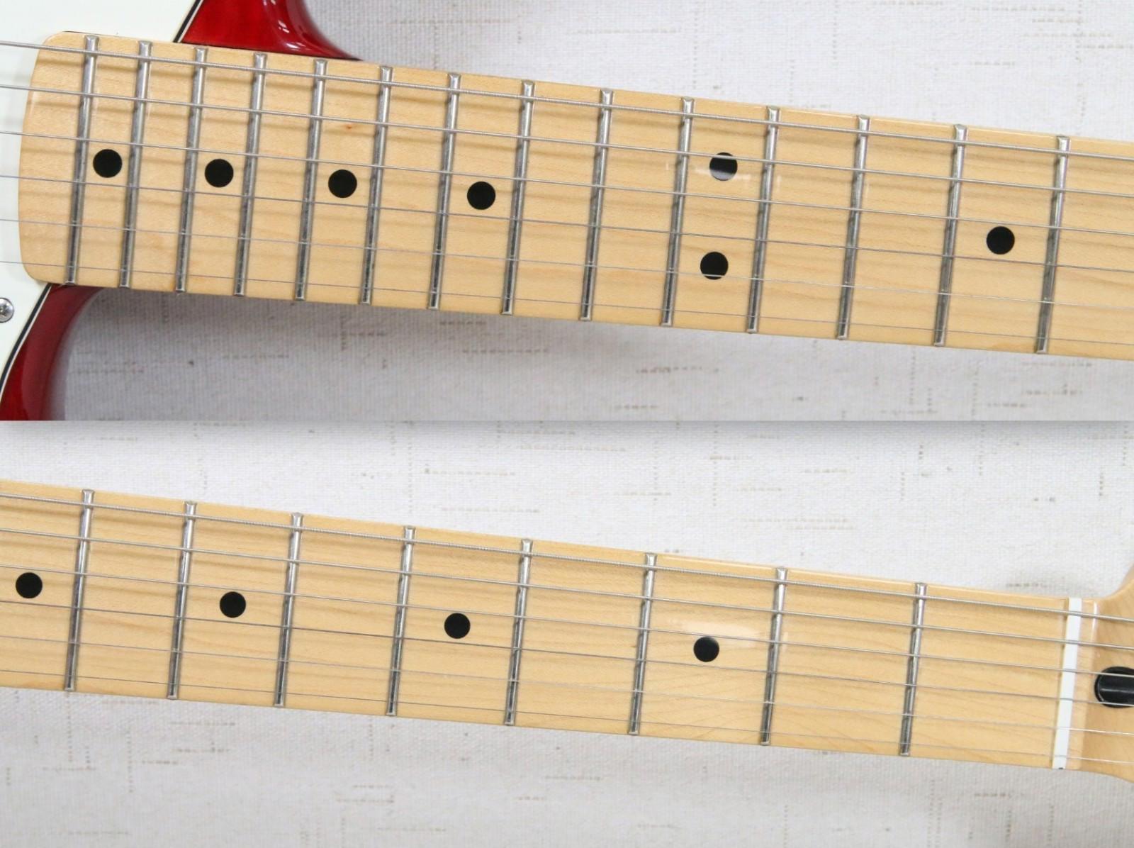 Fender Standard Stratocaster 2013 HSS Plus Top Aged Cherry Burst Electric Guitar