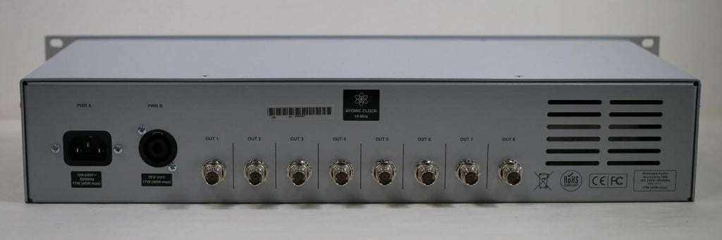 RARE Antelope Audio Isochrone 10M Rubidium Atomic Clock 10Mhz 8 Out Ultra Stable
