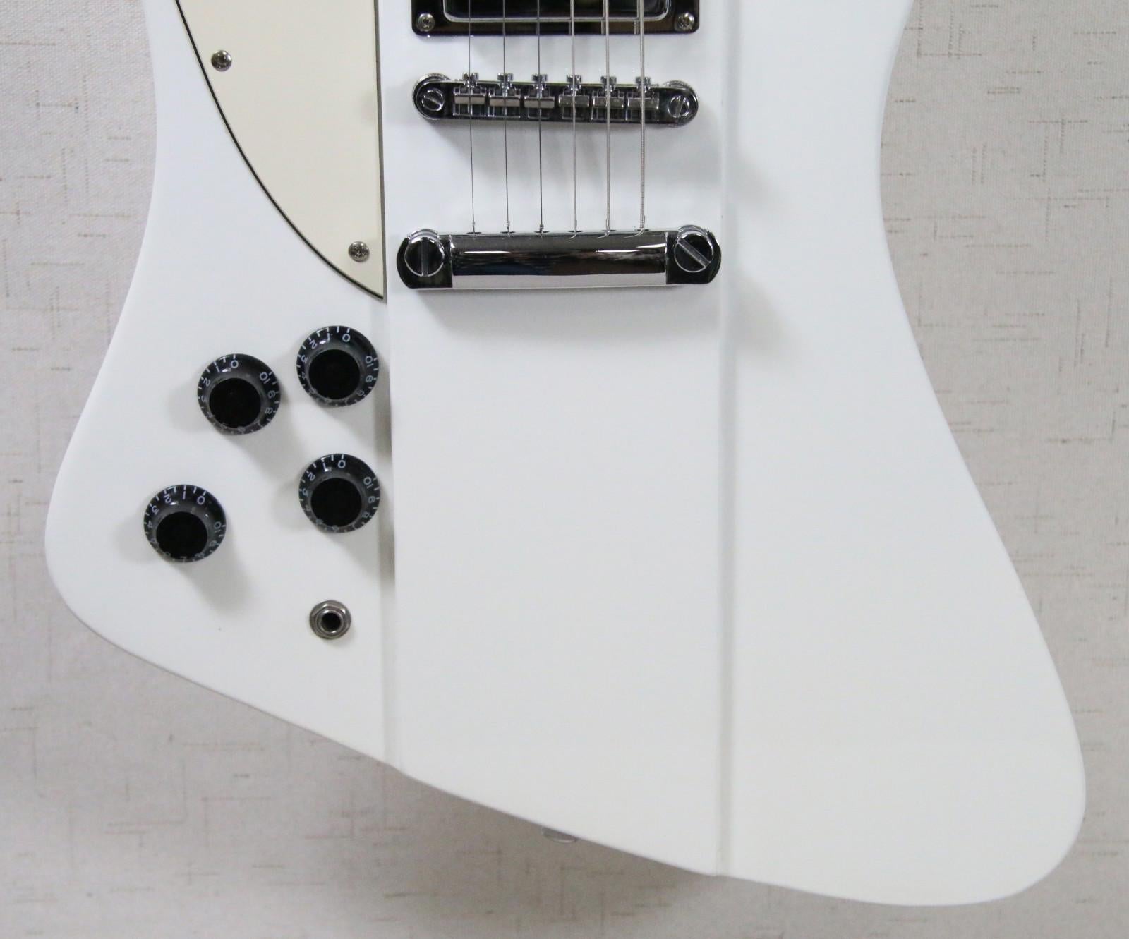 LEFT HANDED Dillion Phoenix DFB-603 Electric Guitar White w/ OG Soft Case MINT!