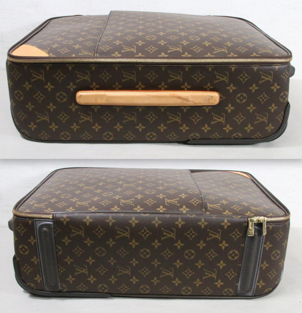 Louis Vuitton Pegase 65 Suitcase w/ Raincover/Garment Bag/Dust Cover Vintage!