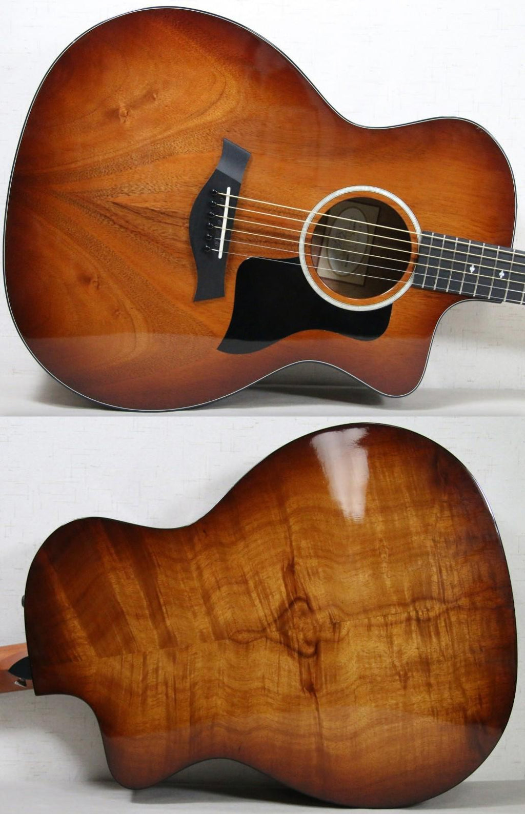 2017 Taylor 224ce-K DLX Koa Grand Auditorium Acoustic Electric Guitar w/ OHSC