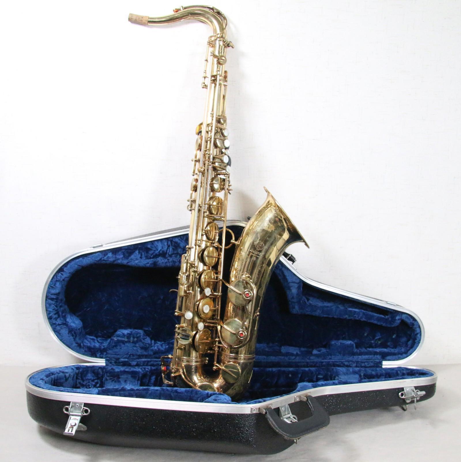 1966 Selmer Mark VI Tenor Medium Bow Saxophone France Original MUST SEE!