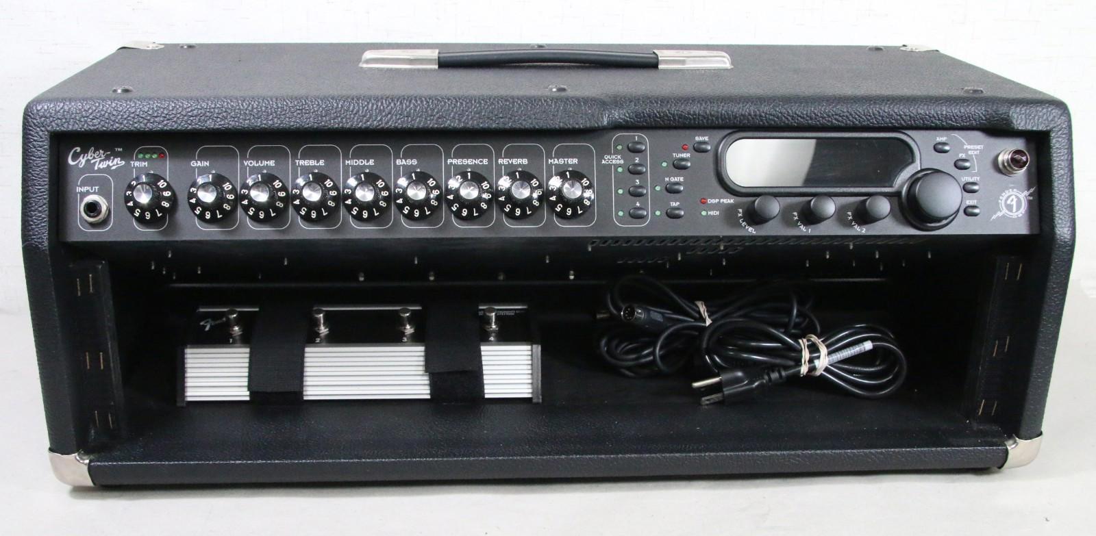 Fender Cyber Twin PR 393 Tube Guitar Preamp Head W/Cover Excellent Condition!