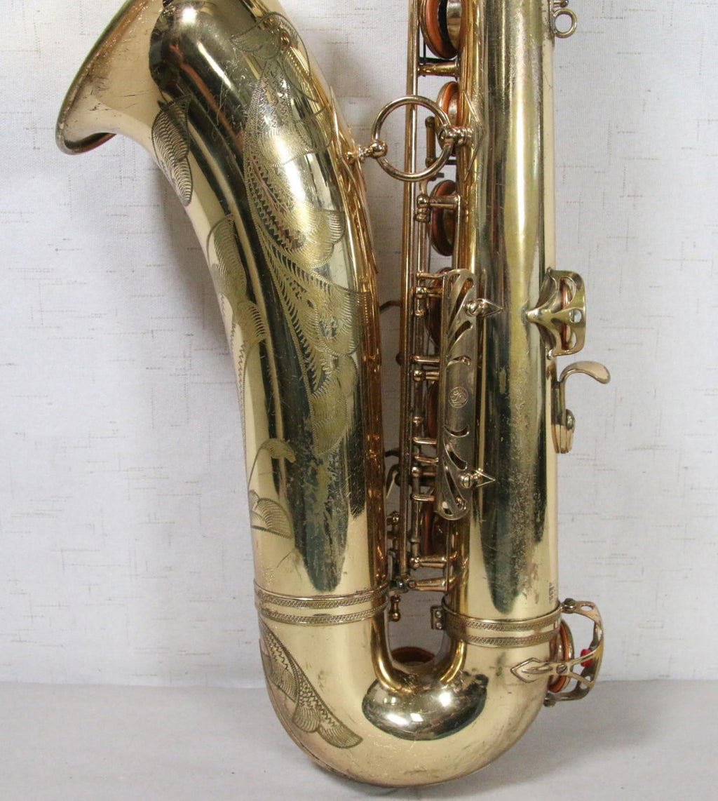 1966 Selmer Mark VI Tenor Medium Bow Saxophone France Original MUST SEE!