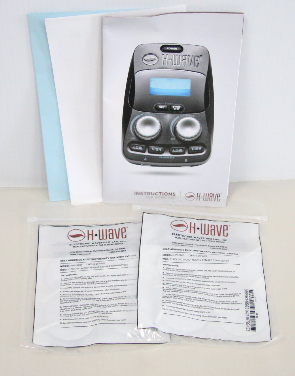 H-Wave H4 Electrotherapy Recovery Device Kit