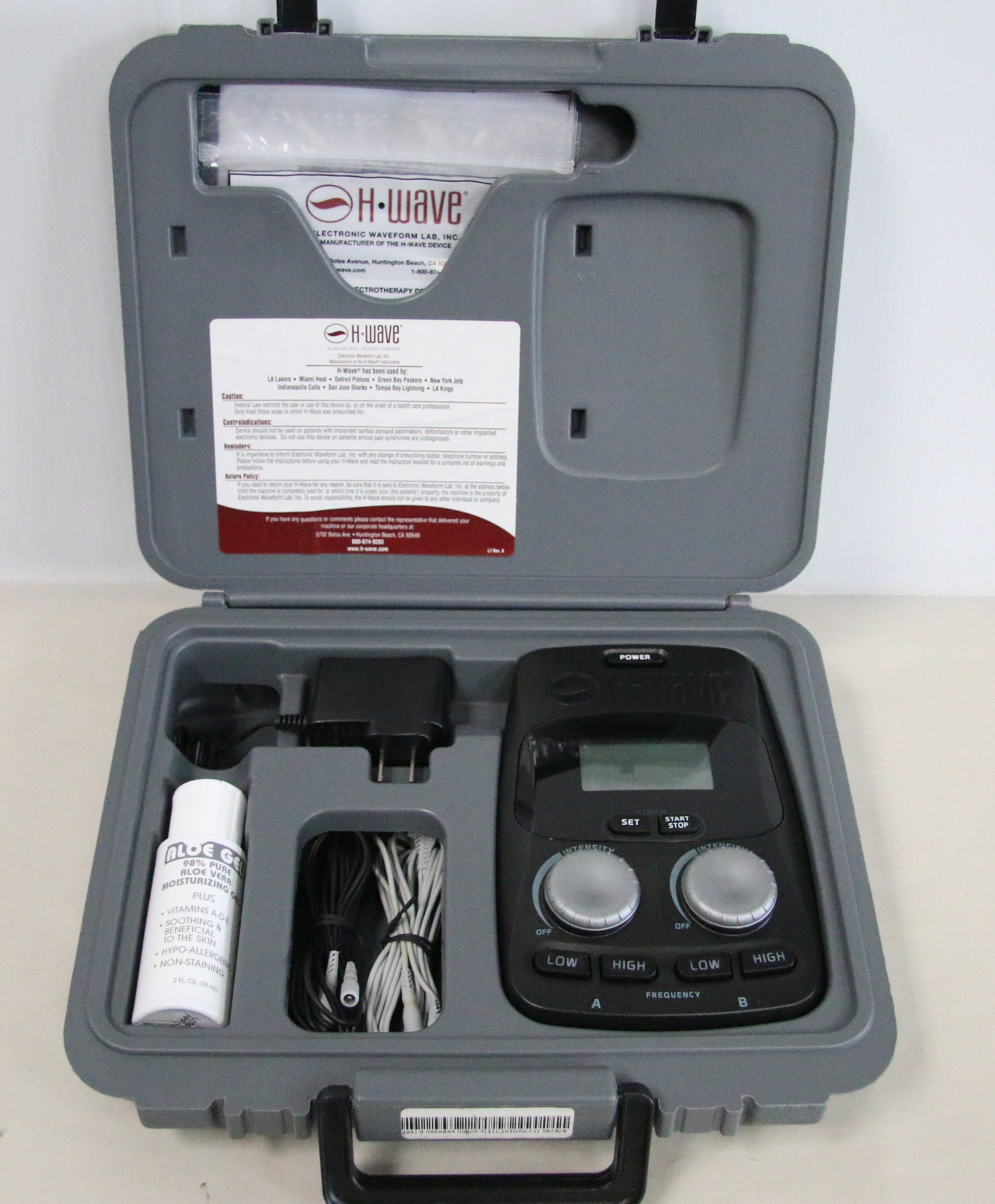 H-Wave H4 Electrotherapy Recovery Device Kit
