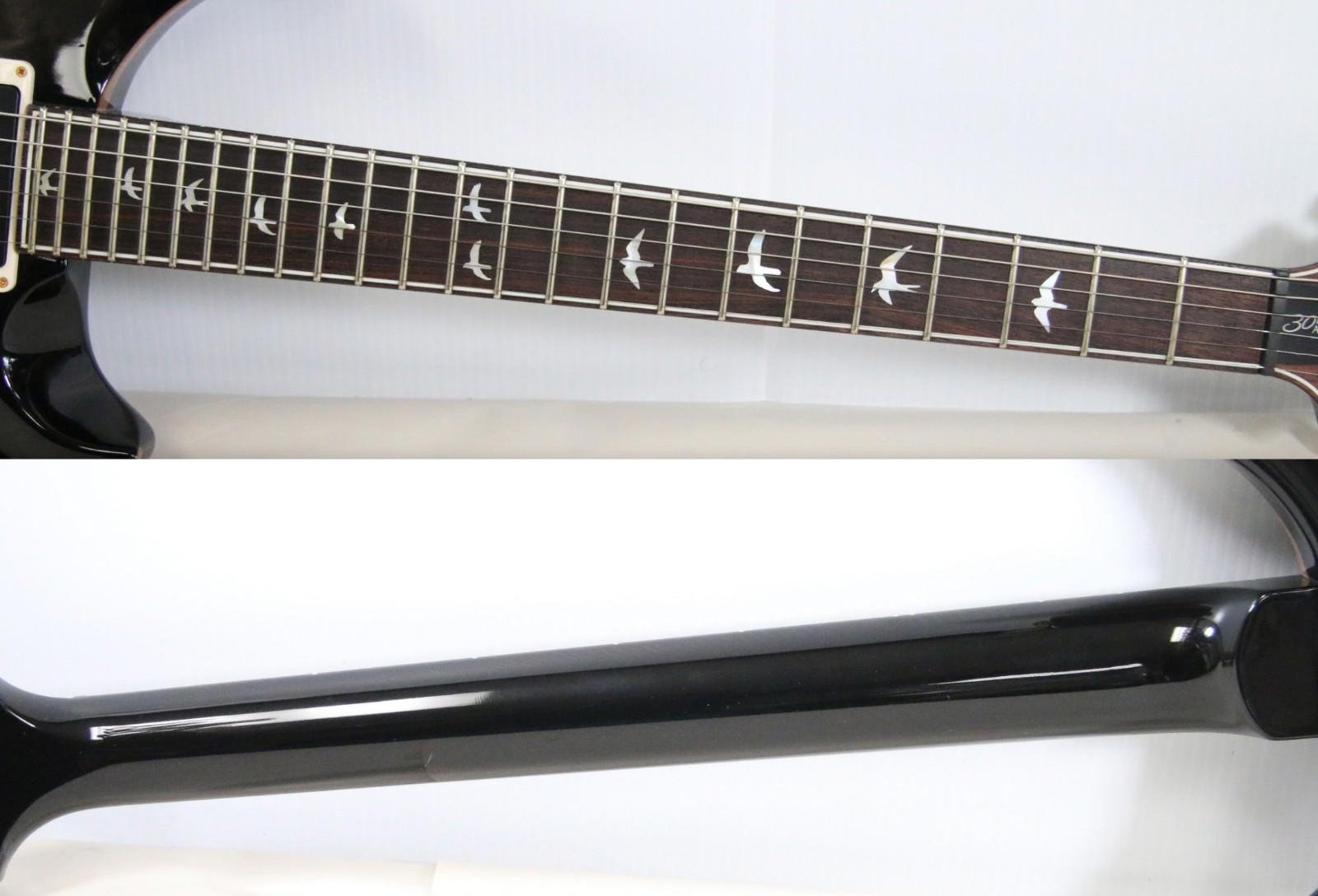 2014 PRS Custom 24 30th Anniversary Edition Charcoal Burst Guitar w/Papers *WOW*