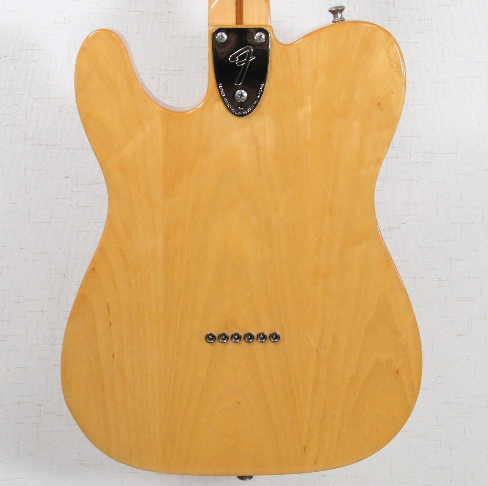 Fender Telecaster Classic '72 Series Thinline MIM 2005 Natural/Gold - Excellent!