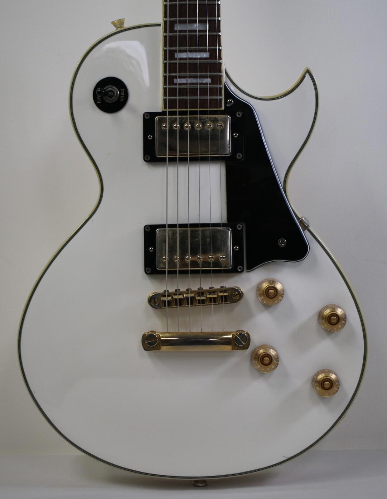 RARE Arbor Lawsuit Era Single Cut Electric Guitar (1980s, Vintage White) - NICE!