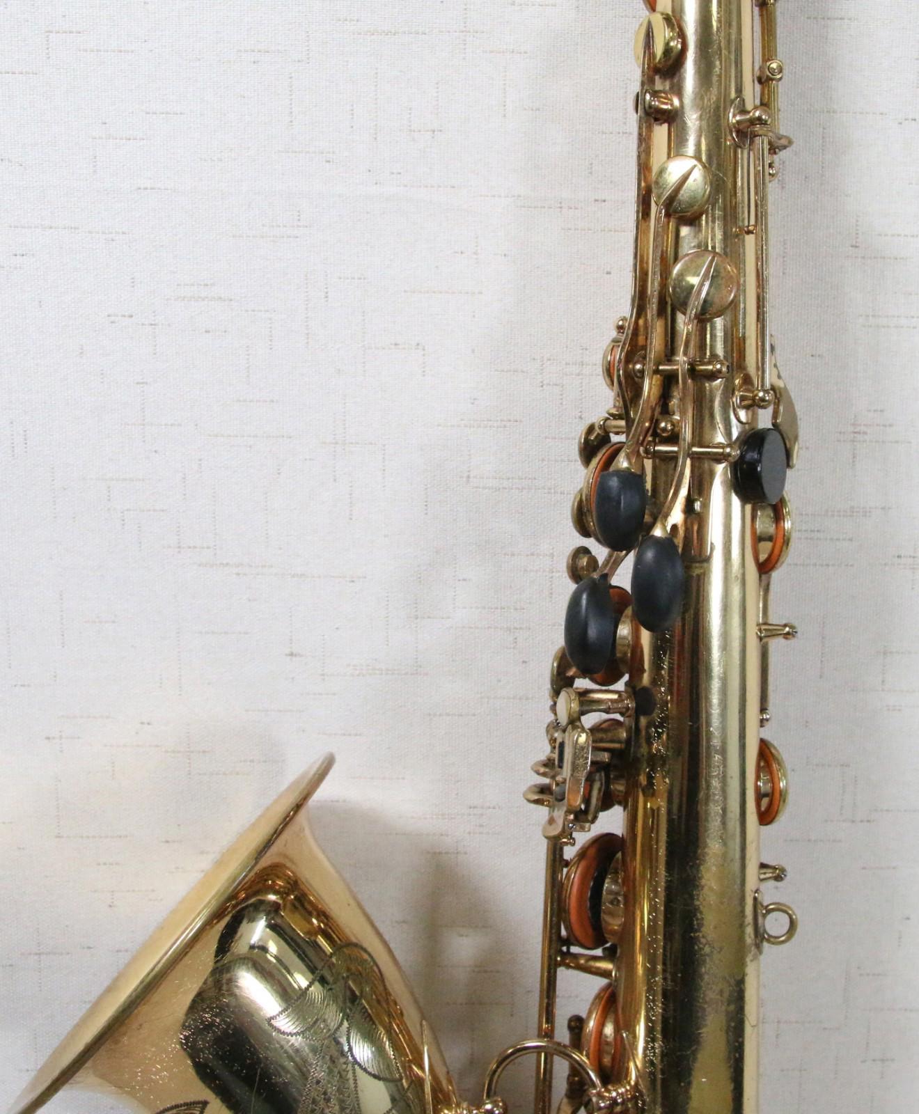 1966 Selmer Mark VI Tenor Medium Bow Saxophone France Original MUST SEE!