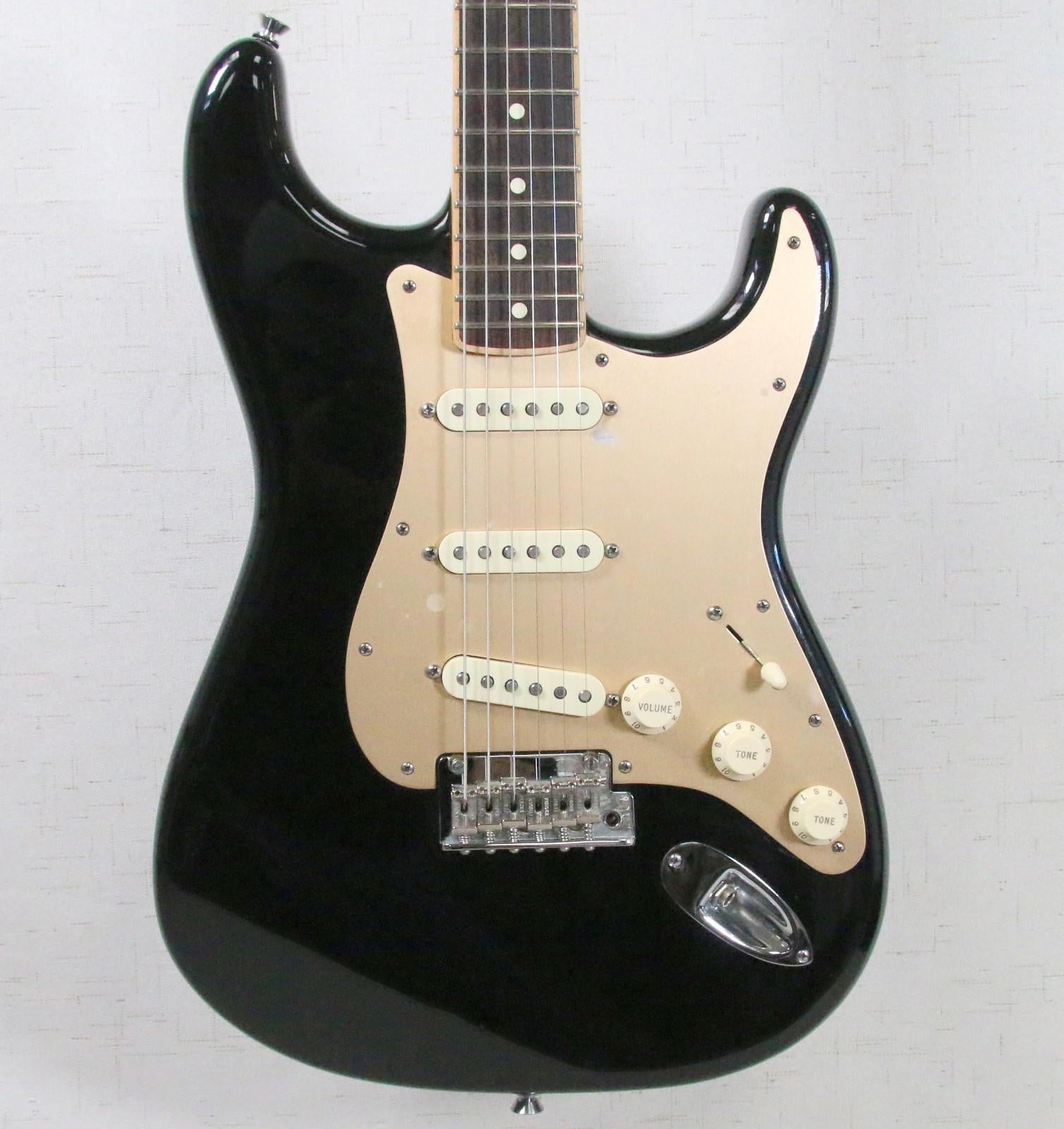 2017 Fender American Stratocaster Black Channel Bound Electric Guitar W/ Case!