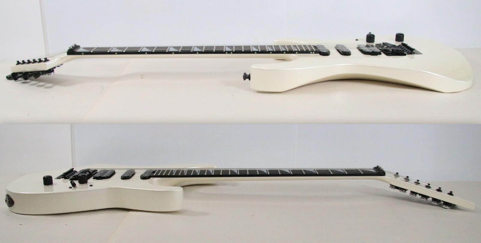 2023 Jackson American Series Soloist SL3 Platinum Pearl Ebony Electric Guitar