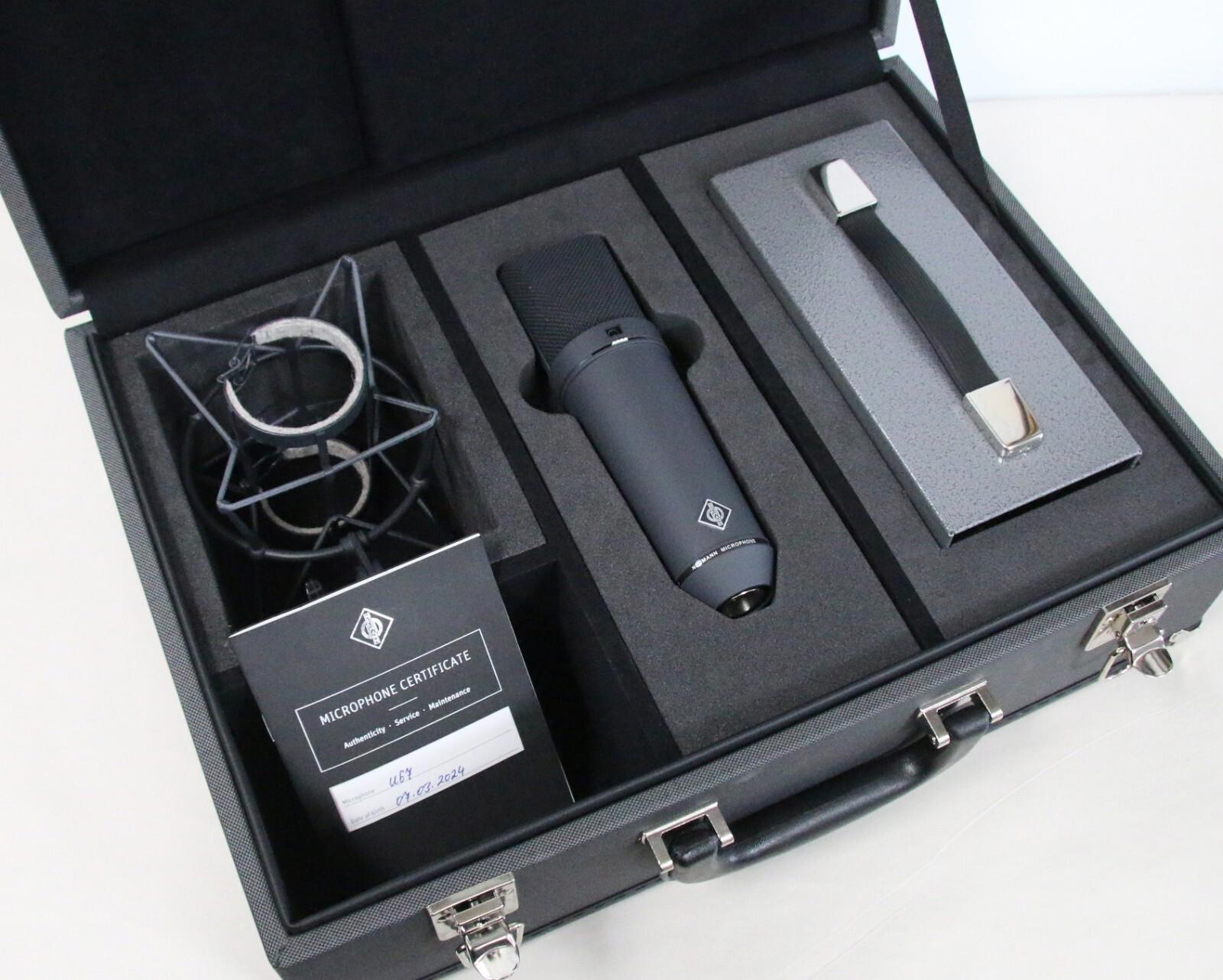 *MUST SEE* Neumann U67 Set Black - GG - Special-Edition Tube Microphone - NEW