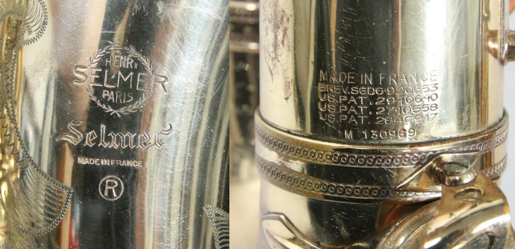 1966 Selmer Mark VI Tenor Medium Bow Saxophone France Original MUST SEE!