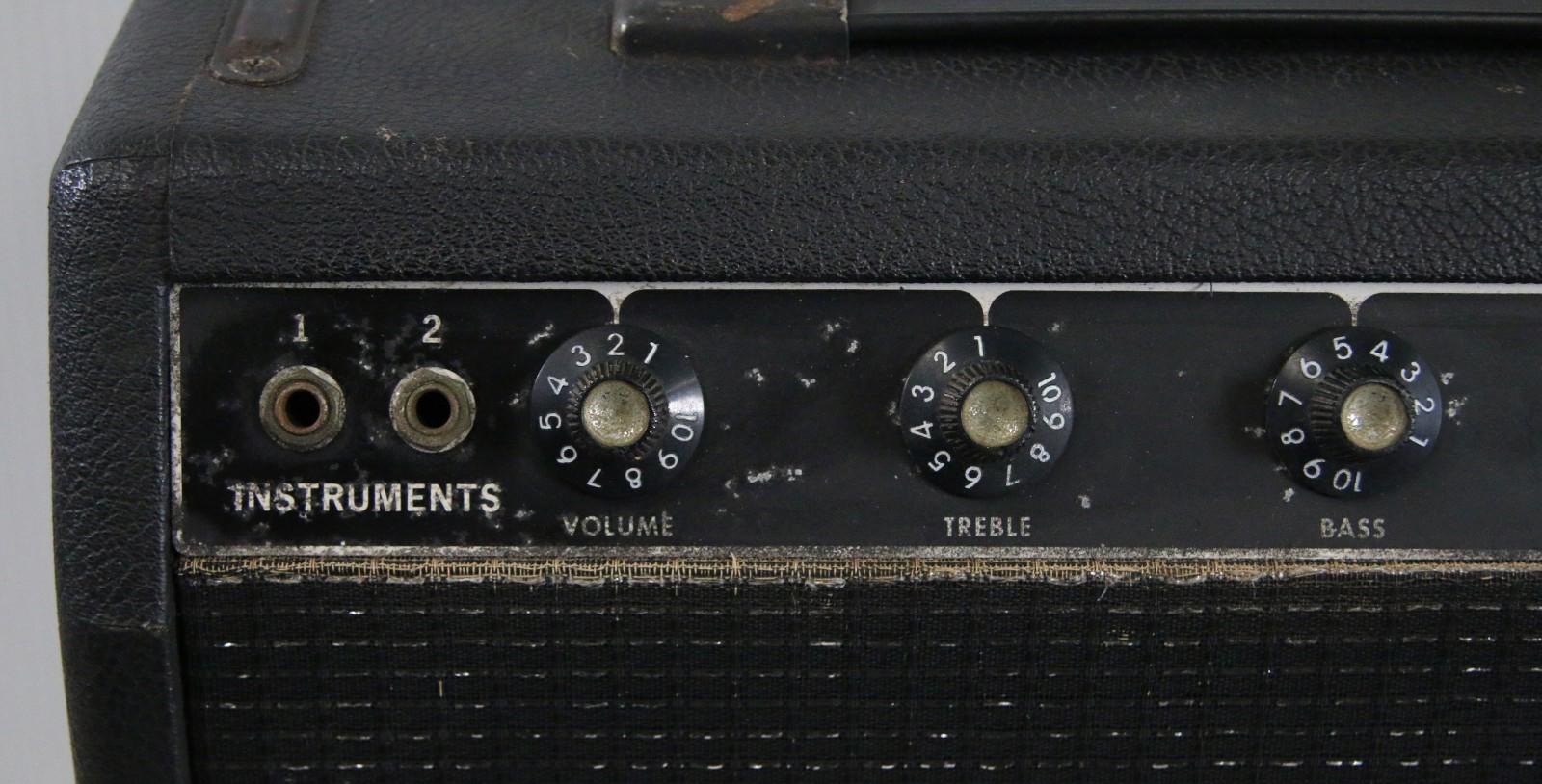 Fender Champ Amp Blackface 1964 Vintage Guitar Combo Amplifier AA764 - READ