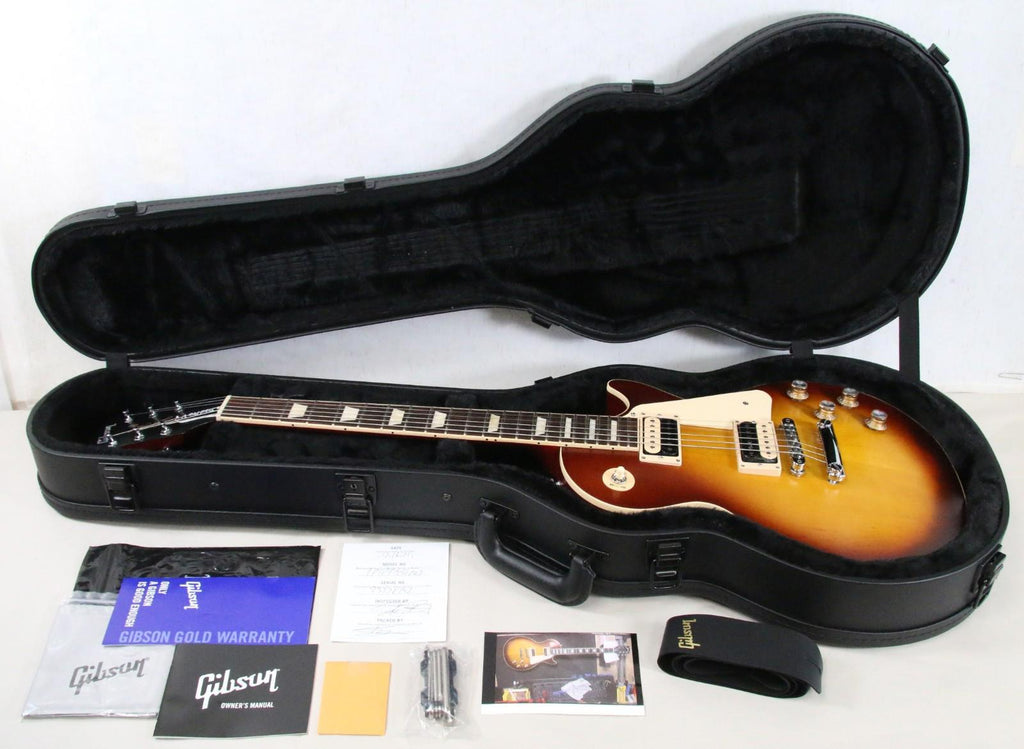 2023 Gibson Les Paul Traditional Pro V Satin Iced Tea Electric Guitar w/Case WOW