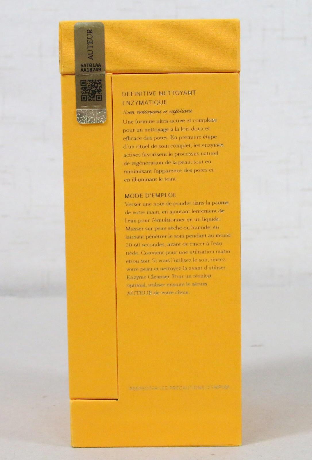 AUTEUR Definitive Enzyme Cleanser 1.76 oz New Open Box - Free Shipping!