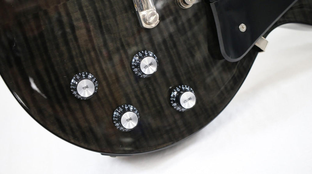 Epiphone Les Paul Classic-T Electric Guitar w/ Min-Etune Midnight Ebony 2014