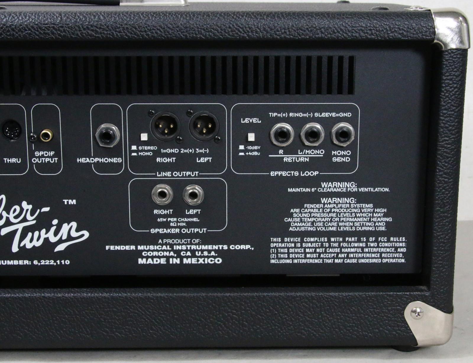 Fender Cyber Twin PR 393 Tube Guitar Preamp Head W/Cover Excellent Condition!