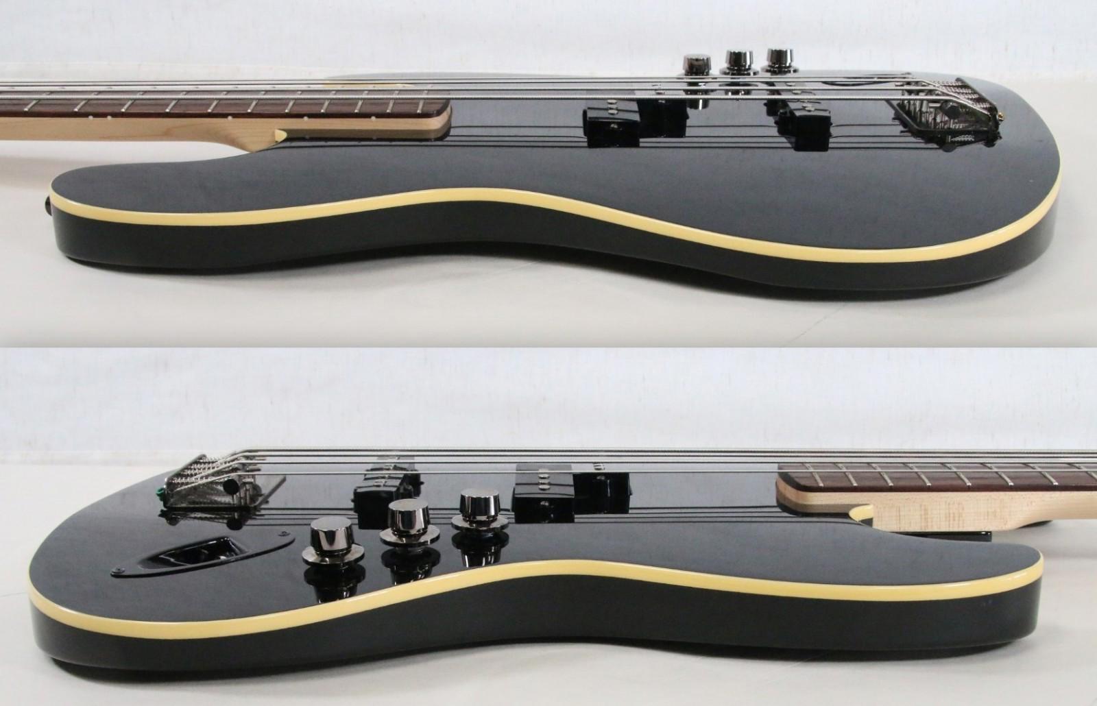 Fender Aerodyne Jazz Bass 2018 Made in Japan Black 4-String Electric Bass NICE!