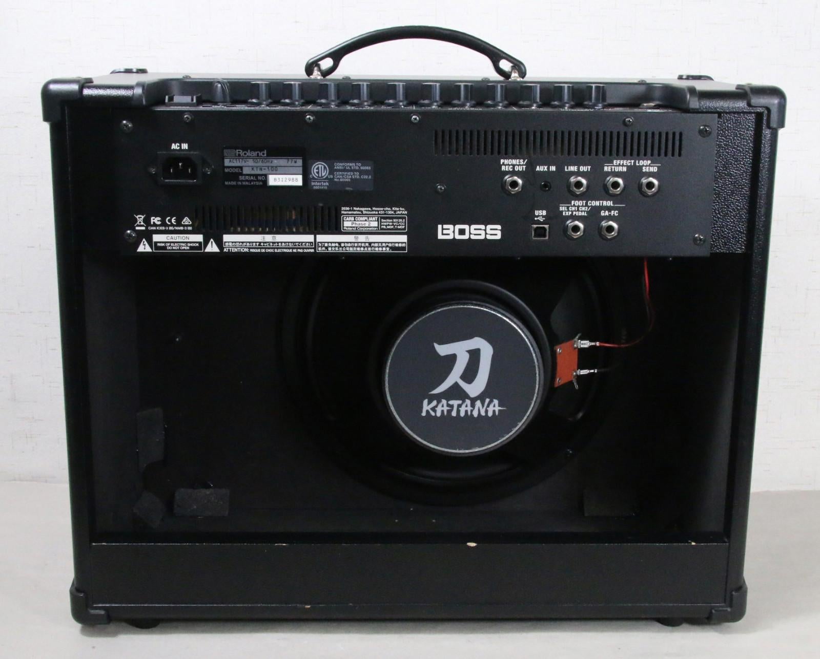 Boss Katana 100 Gen 1 100W 1x12" MK1 Guitar Amplifier Combo Amp - Excellent!