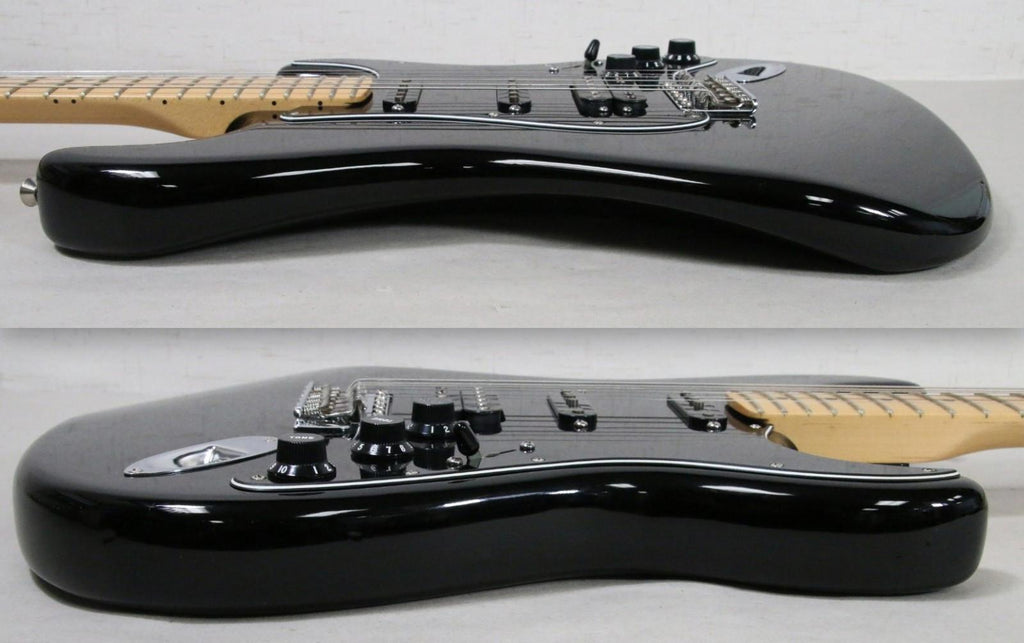 2015 Fender American Special Stratocaster HSS Black Maple 6 String Guitar USA