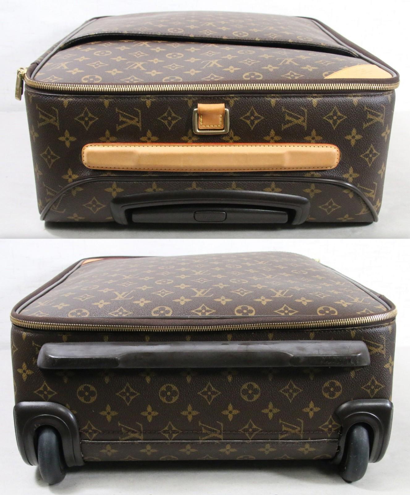 Louis Vuitton Pegase 65 Suitcase w/ Raincover/Garment Bag/Dust Cover Vintage!