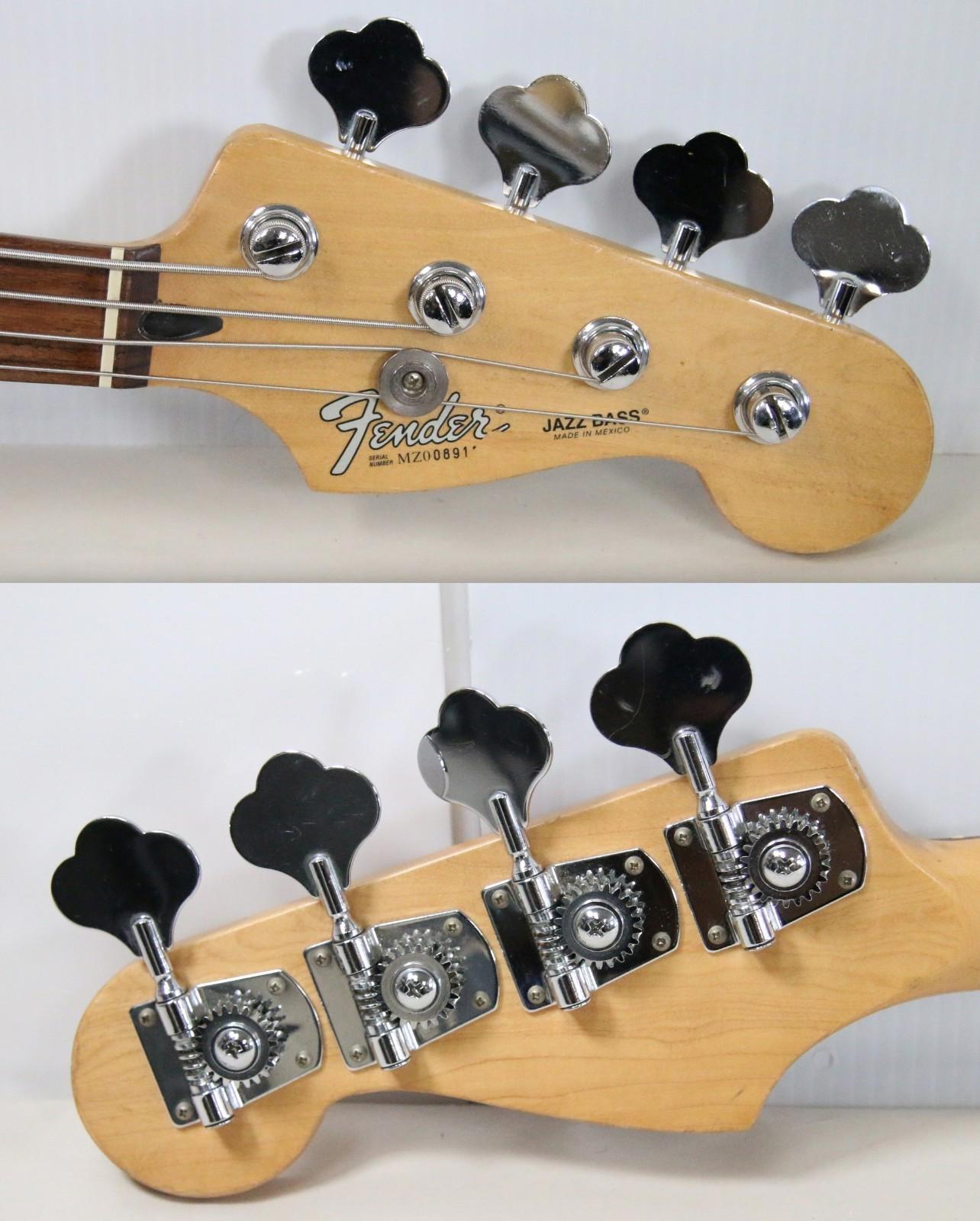 Fender Standard Jazz Bass MIM 1998-2008 4-String Bass Guitar Midnight Wine