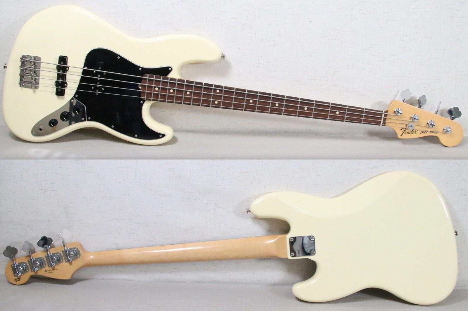 2012 Fender American Special Jazz Bass USA 4 String Olympic White w/ Hard Case