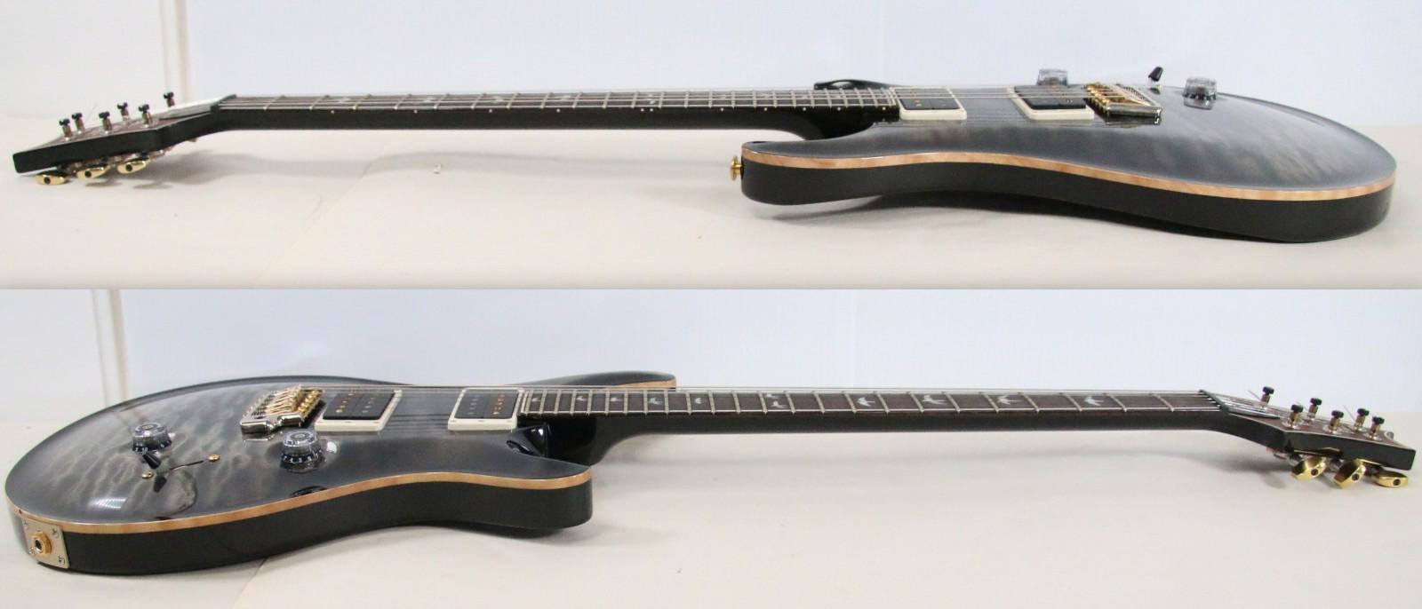 2014 PRS Custom 24 30th Anniversary Edition Charcoal Burst Guitar w/Papers *WOW*