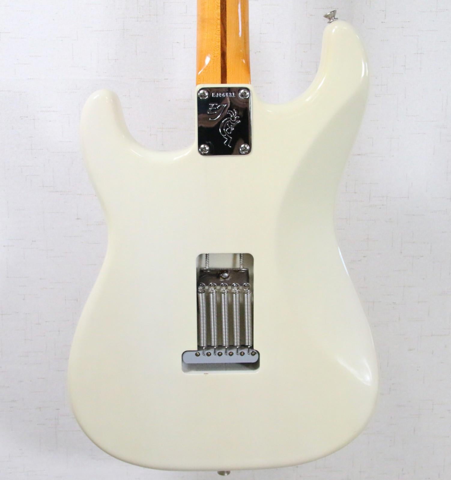 2006 Fender Eric Johnson Stratocaster White Blonde Maple Guitar w/OHSC MUST SEE!