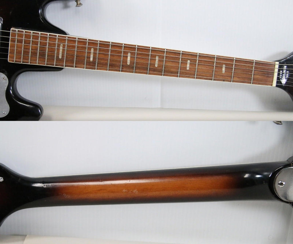 1960s Teisco WG-2L Electric Guitar Japan Sunburst (Needs Work) - Free Shipping