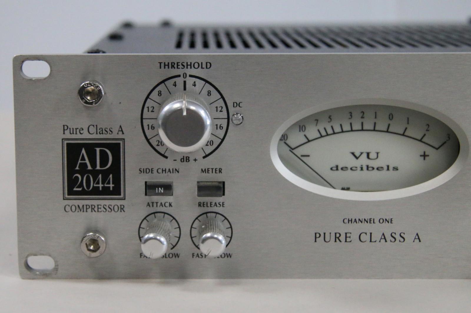 Avalon AD2044 Dual Mono/Stereo Optical Compressor (Blue LEDs) + B2T Power Supply