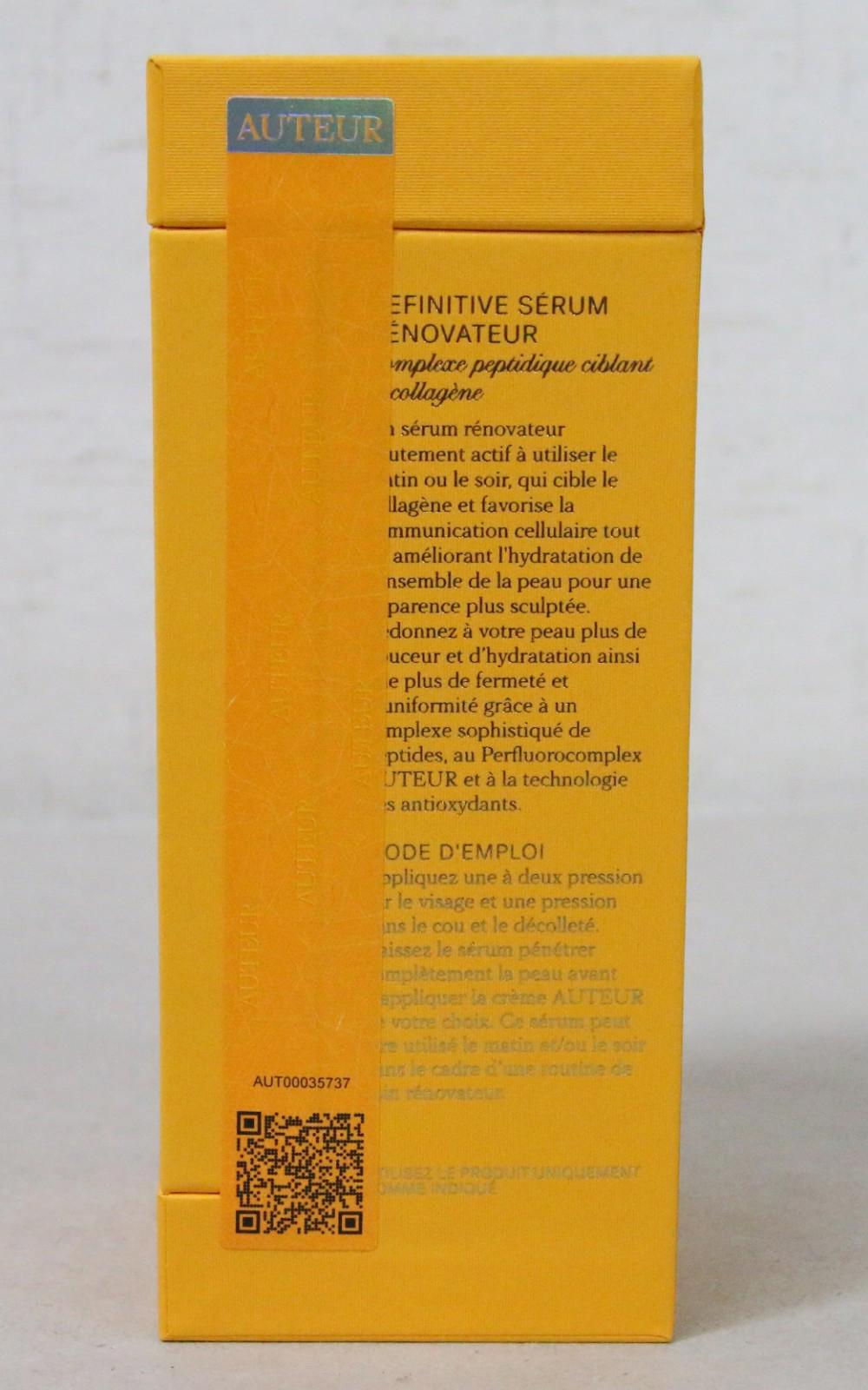 Definitive Renewal Serum 1.0 oz 30ML Germany BRAND NEW SEALED - Free Shipping!