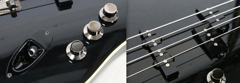 Fender Aerodyne Jazz Bass 2018 Made in Japan Black 4-String Electric Bass NICE!