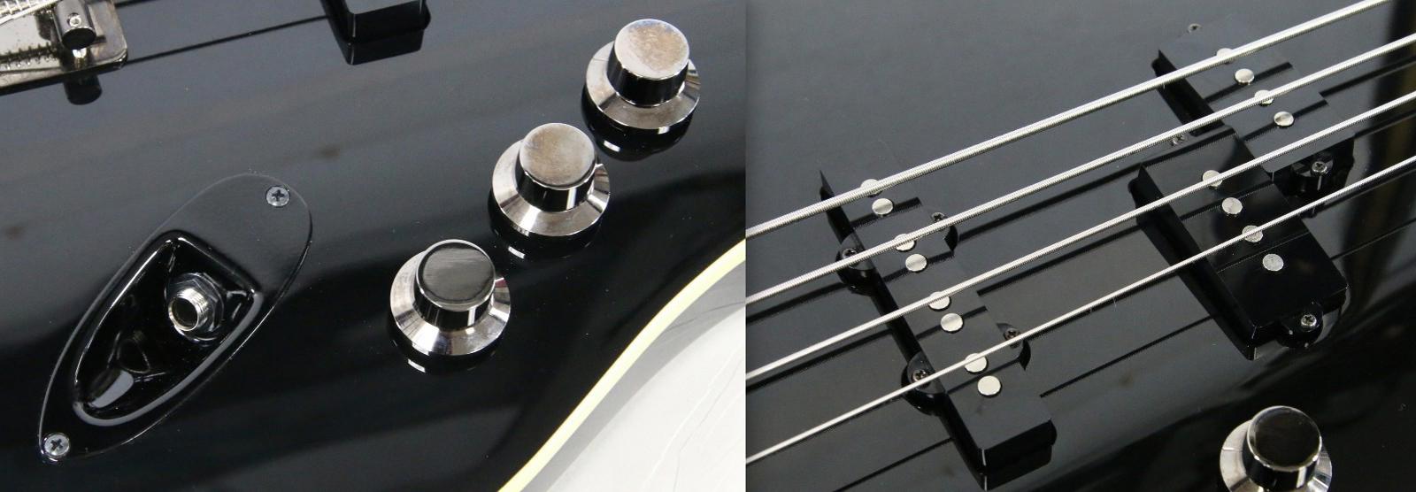 Fender Aerodyne Jazz Bass 2018 Made in Japan Black 4-String Electric Bass NICE!