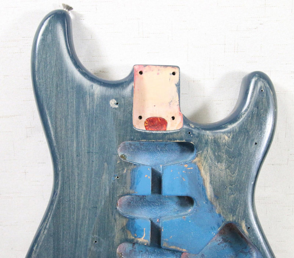 Fender Squier 80's SSS Routed Stratocaster Solid Wood Guitar Body READ DESCRIPT
