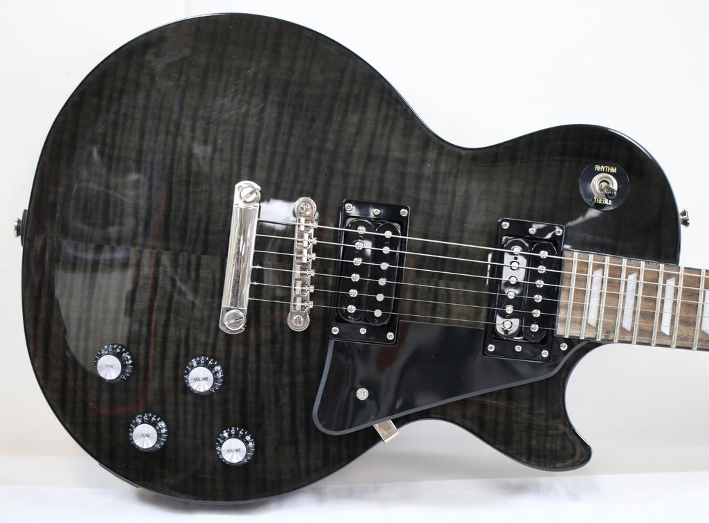 Epiphone Les Paul Classic-T Electric Guitar w/ Min-Etune Midnight Ebony 2014