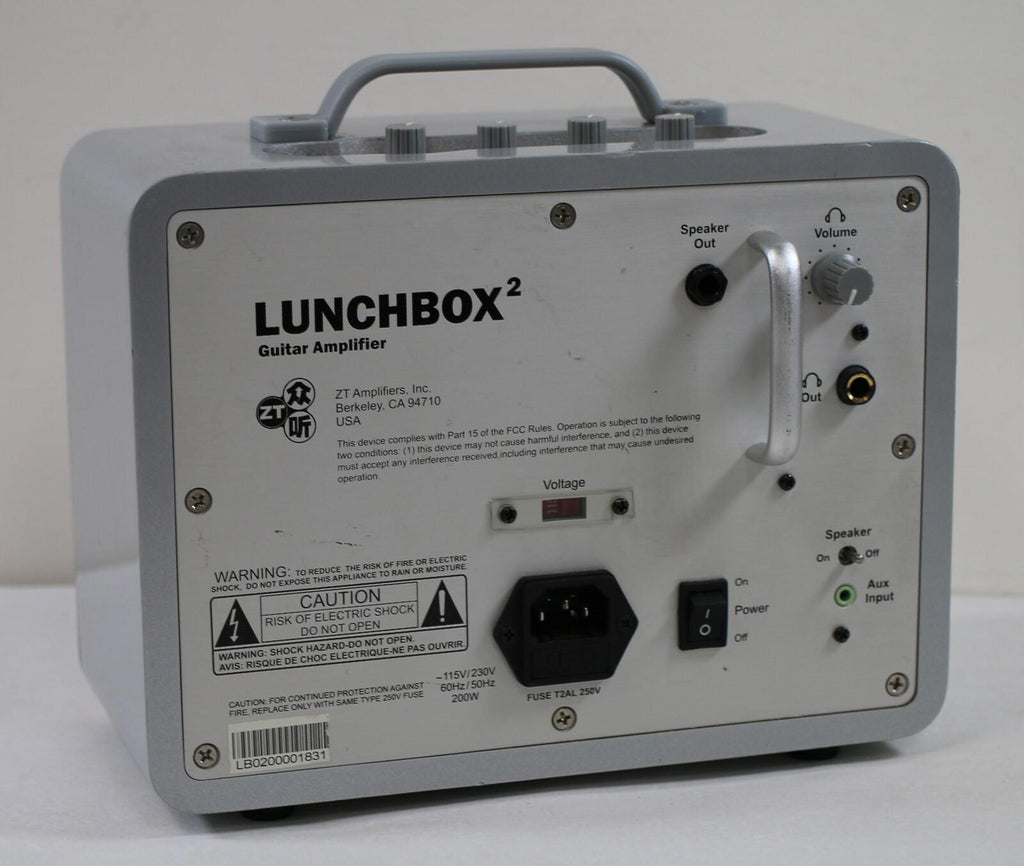 ZT Lunchbox2 LBG2 Guitar Amplifier 6.5" High Powered 200W Amp w/ External Output