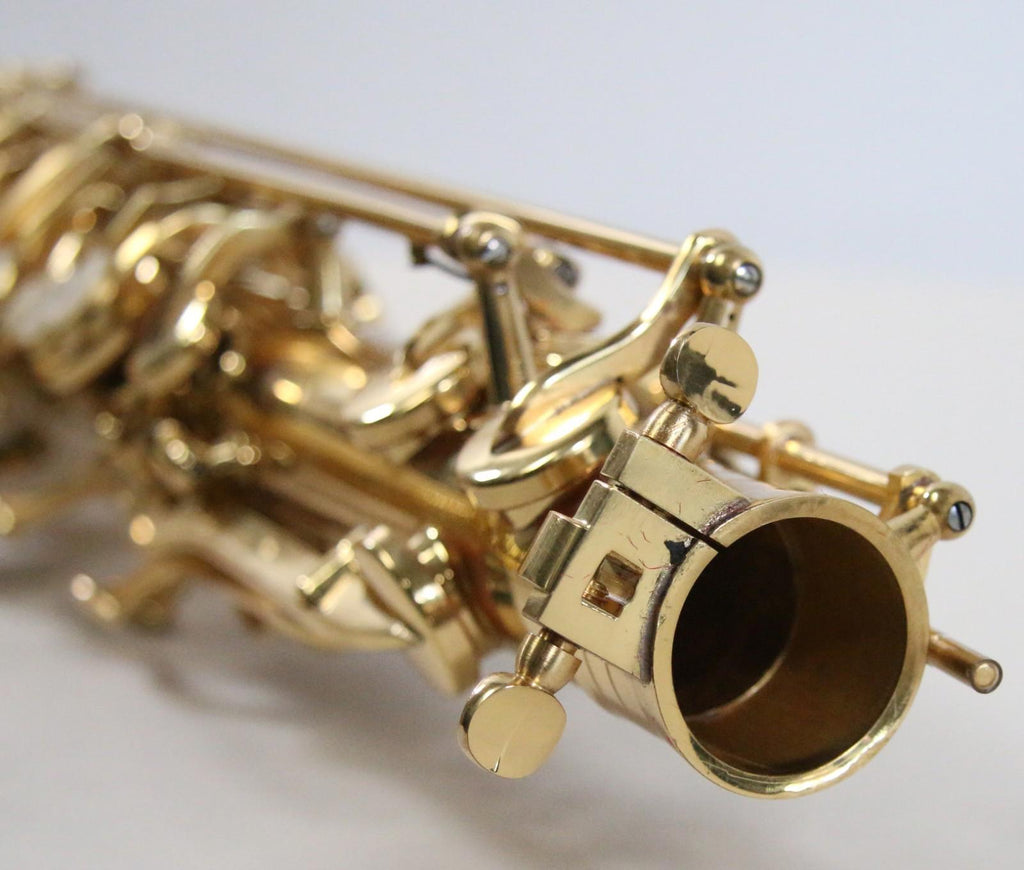 NEW Ravel Tenor Students Saxophone Brass Engraved Mother of Pearl w/Case + More