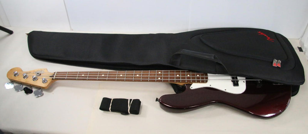 Fender Standard Jazz Bass MIM 1998-2008 4-String Bass Guitar Midnight Wine
