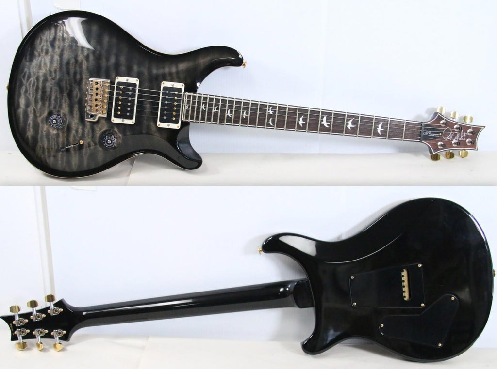 2014 PRS Custom 24 30th Anniversary Edition Charcoal Burst Guitar w/Papers *WOW*