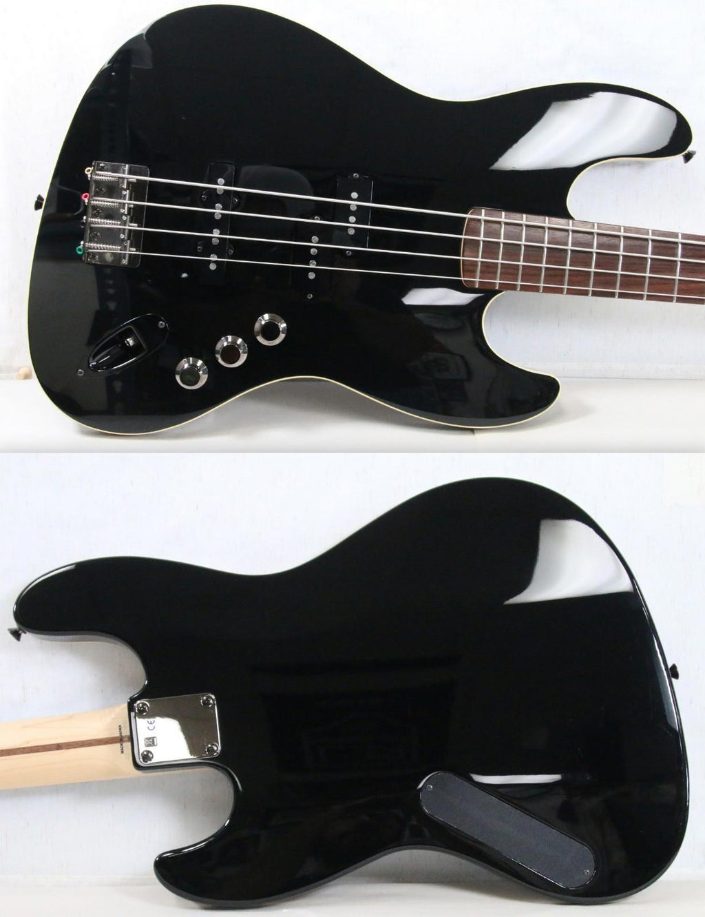Fender Aerodyne Jazz Bass 2018 Made in Japan Black 4-String Electric Bass NICE!