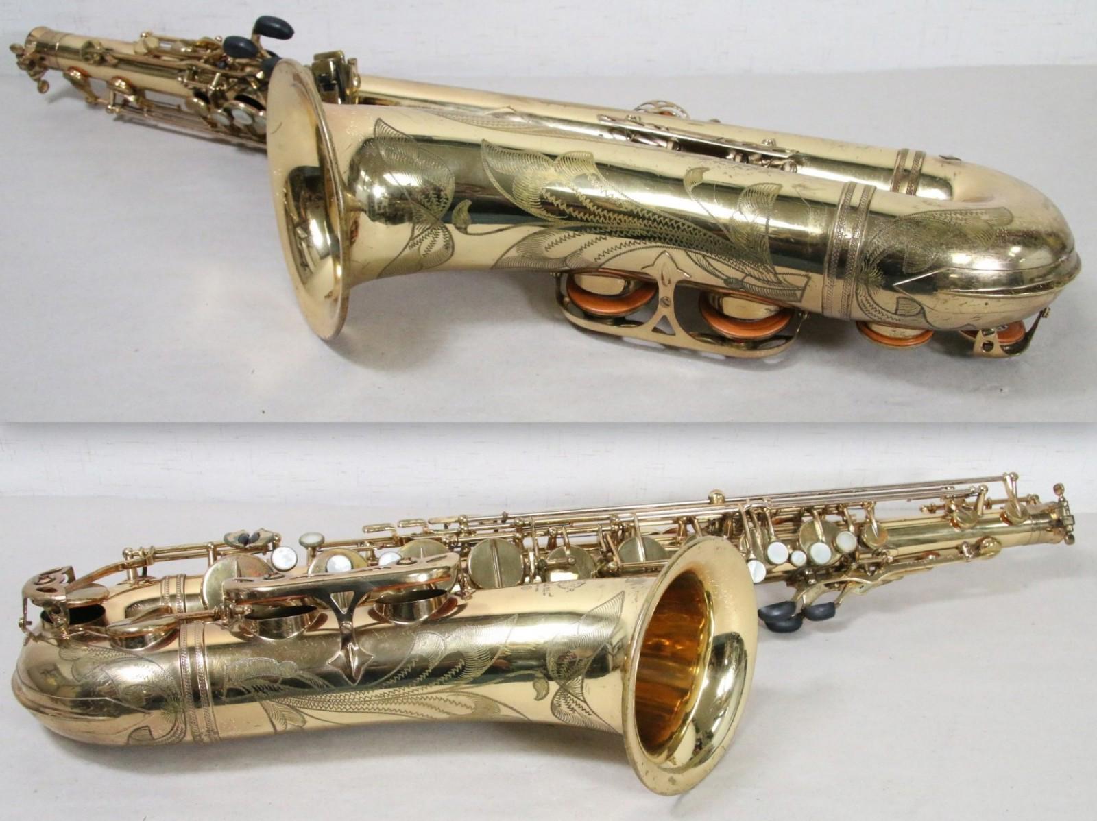 1966 Selmer Mark VI Tenor Medium Bow Saxophone France Original MUST SEE!