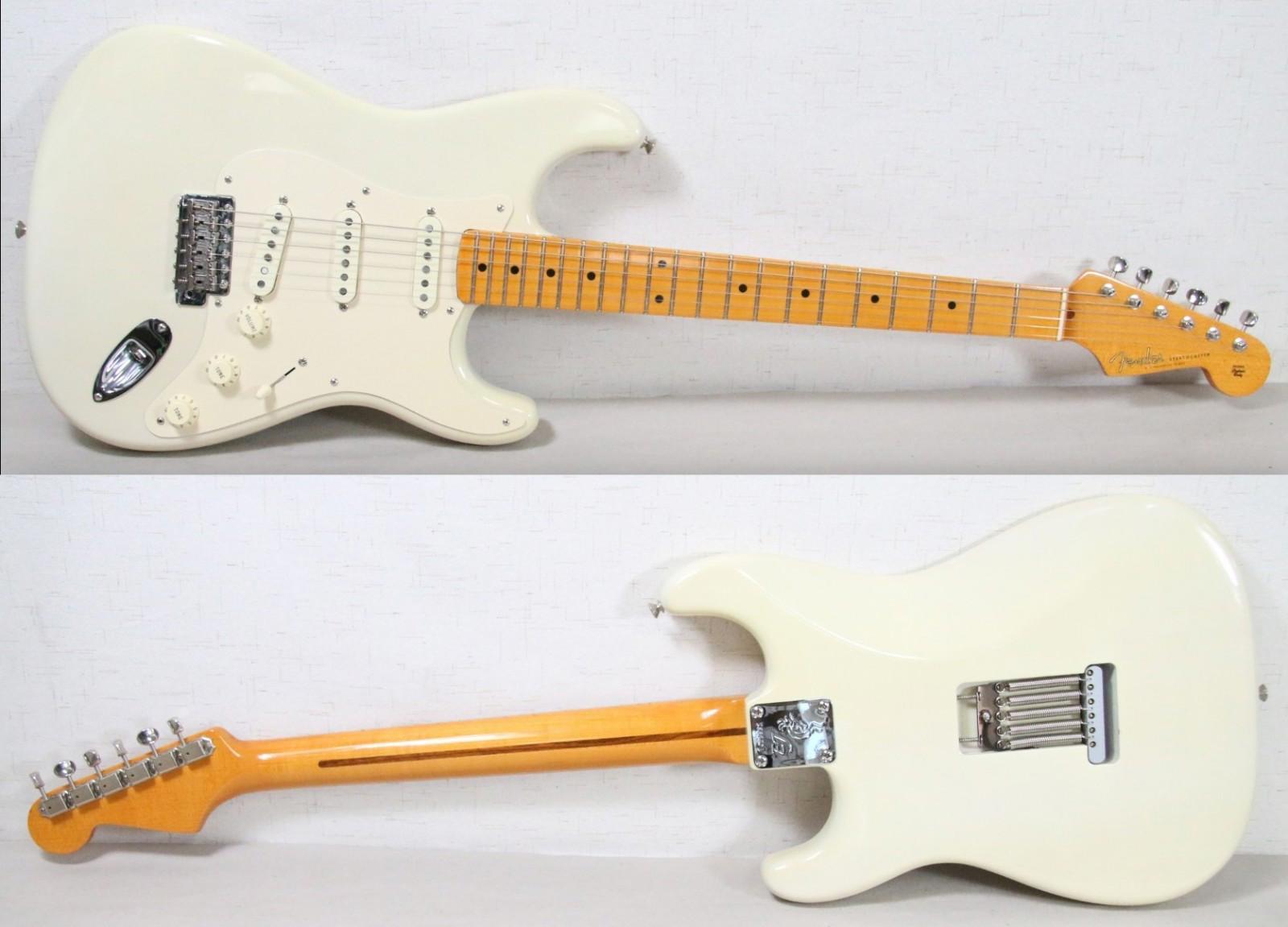 2006 Fender Eric Johnson Stratocaster White Blonde Maple Guitar w/OHSC MUST SEE!