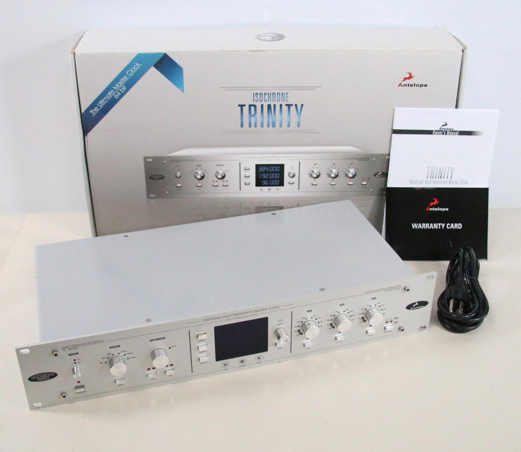 Antelope Audio Isochrone Trinity High Definition Master Clock - Free Shipping