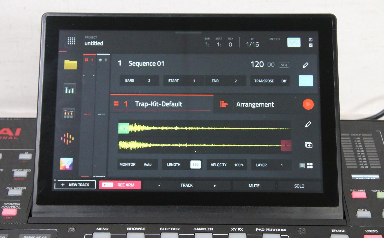 Akai MPC-X Standalone Professional Music Production System - Excellent Condition